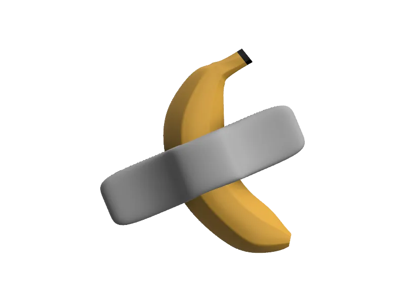 Duck Tape Banana