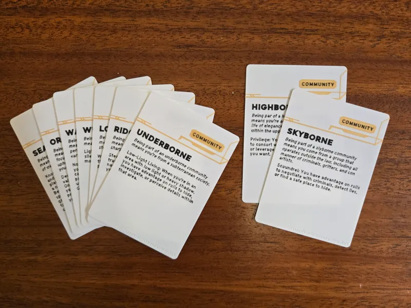 Daggerheart - Community Cards