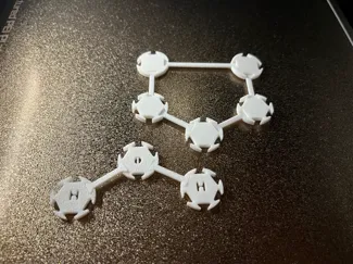 Molecule model set