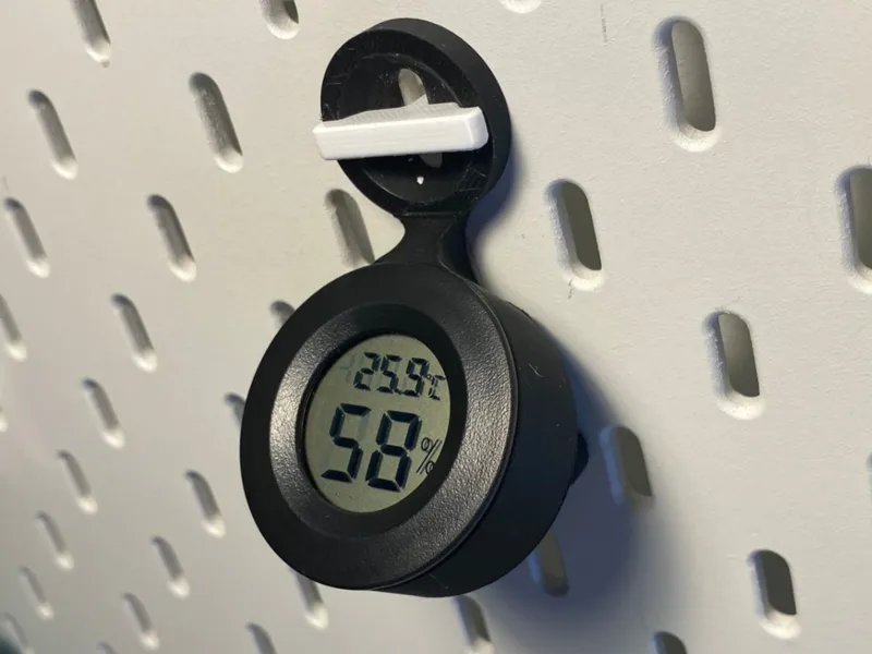 Angled Humidity Meter 