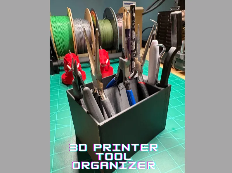 3D Printer Tool Organizer - Free 3D Print Model - MakerWorld
