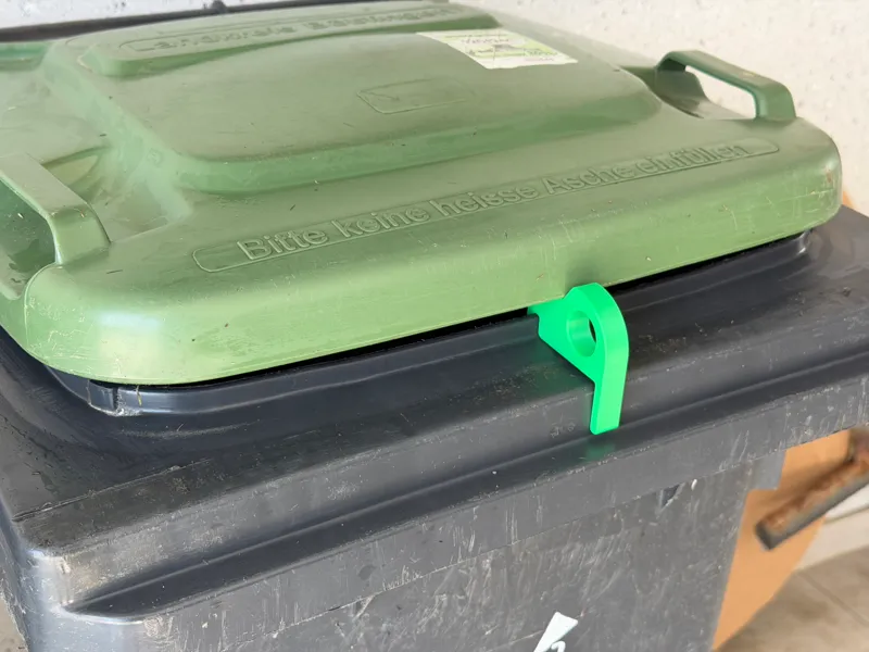 Abstandshalter Biotonne, Mülltonnendeckel