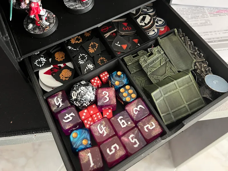 Organizer per kill team transporter by kDan83