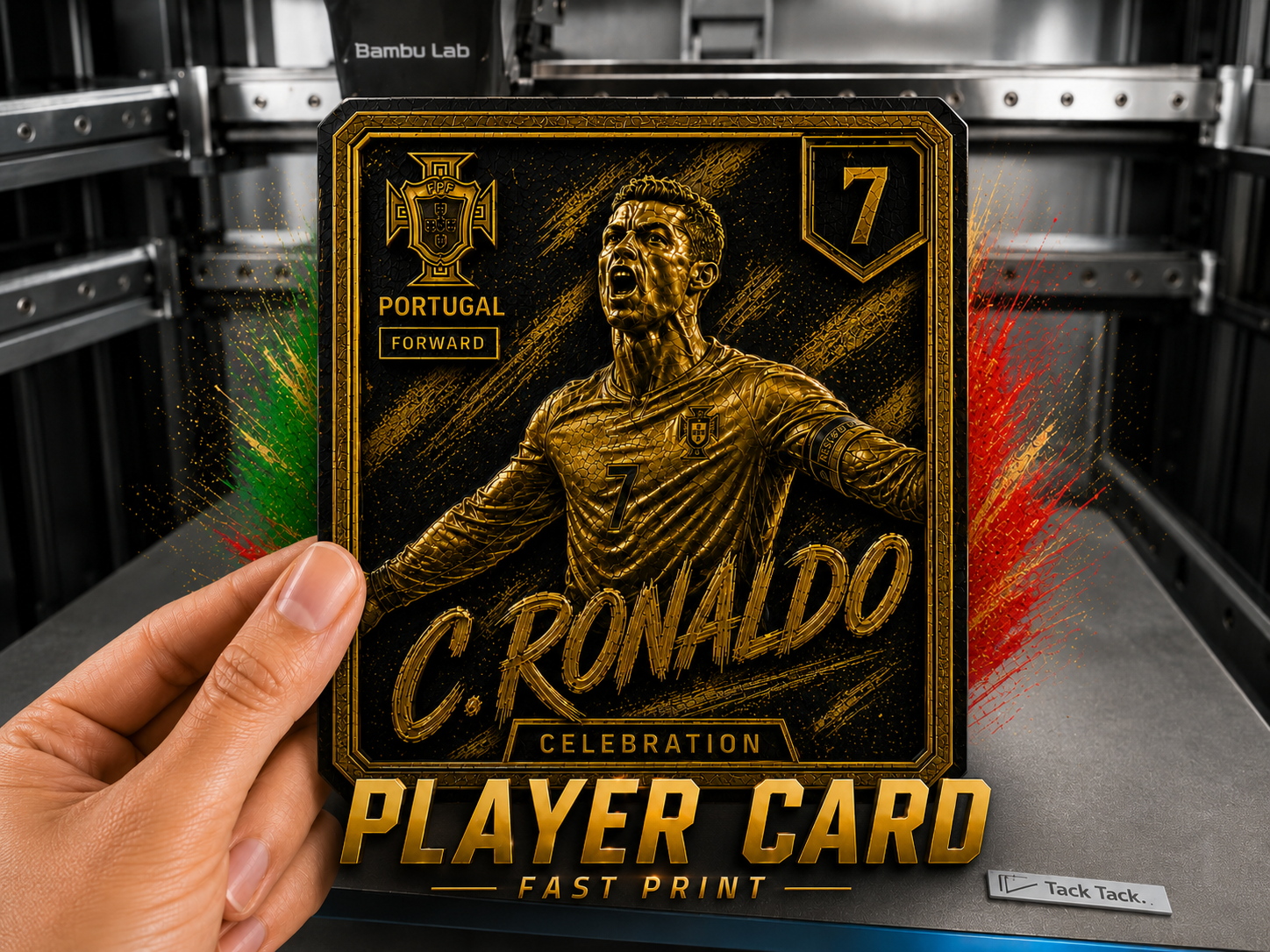 Cristiano Ronaldo Player Trading Card