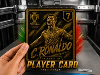 Cristiano Ronaldo Player Trading Card