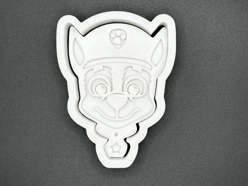 Paw Patrol - Chase Cookie Cutter