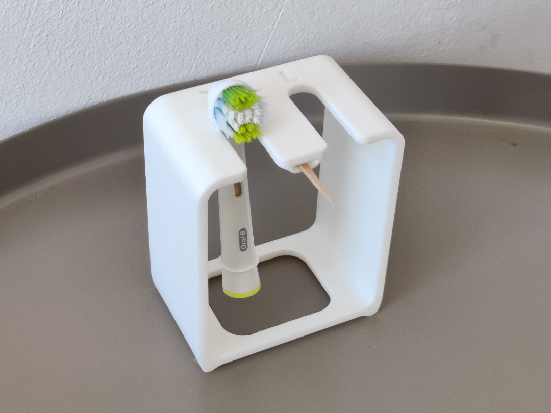 Toothbrush Holder with Custom Labels