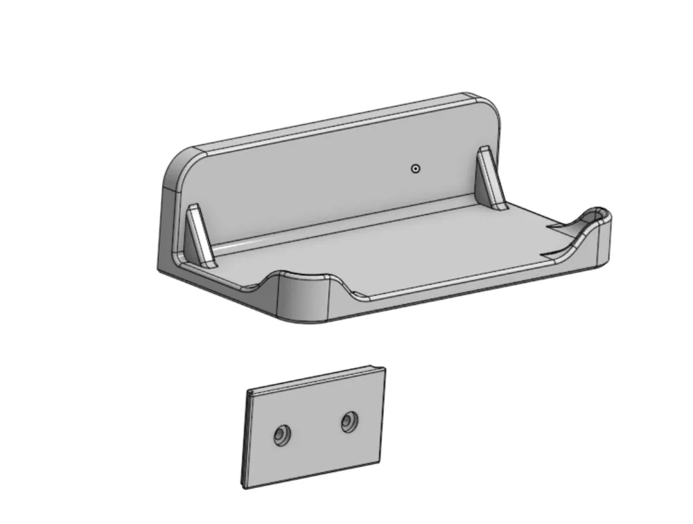Bathroom wall mount shelf - Free 3D Print Model - MakerWorld