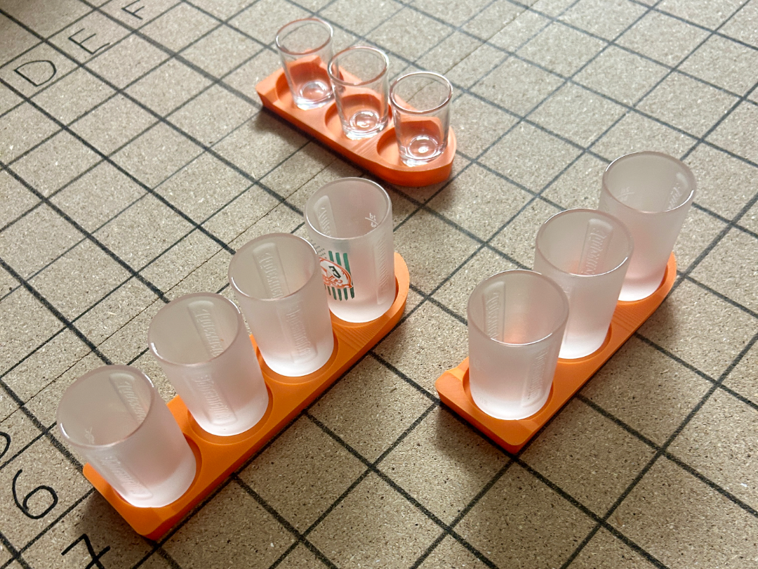 Battleship Drinking Game – Shot Glass Fleet