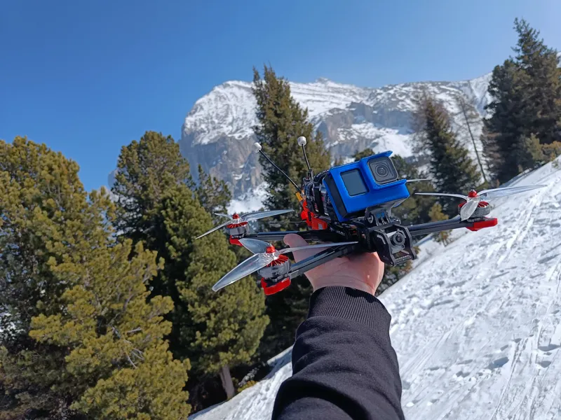 GoPro9 TPU Mount for FPV Drones