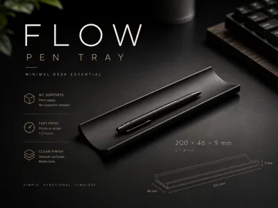 Flow Pen Tray