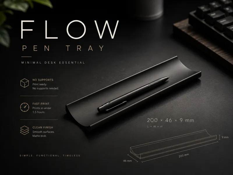 Flow Pen Tray