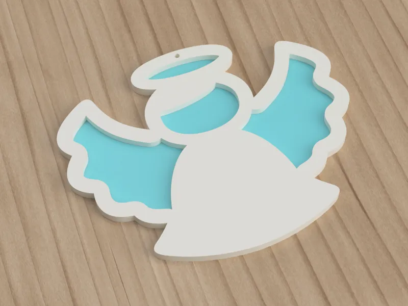 Christmas Tree Ornament/Decor - Angel