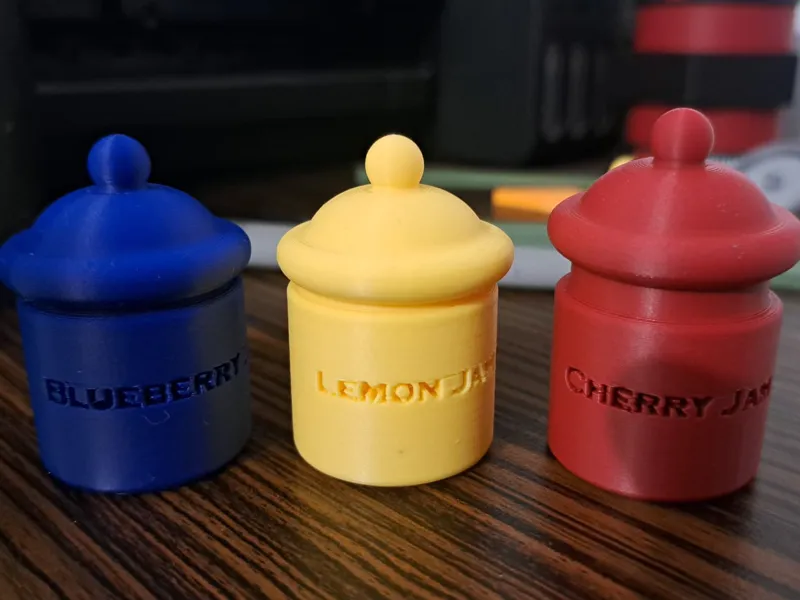 Jar Fidget Clicker | 5 Sweet Flavors