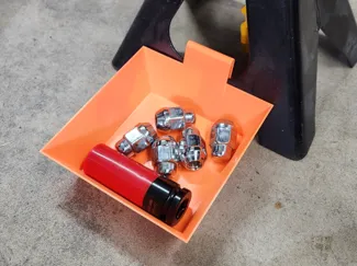 Lug Nut Tray for Jack Stands
