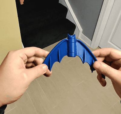 Foldable Batman 66 Inspired Batarang