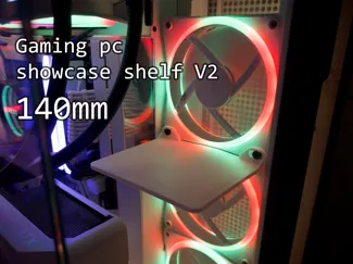 Gaming PC Fan shelf V2 [140mm]