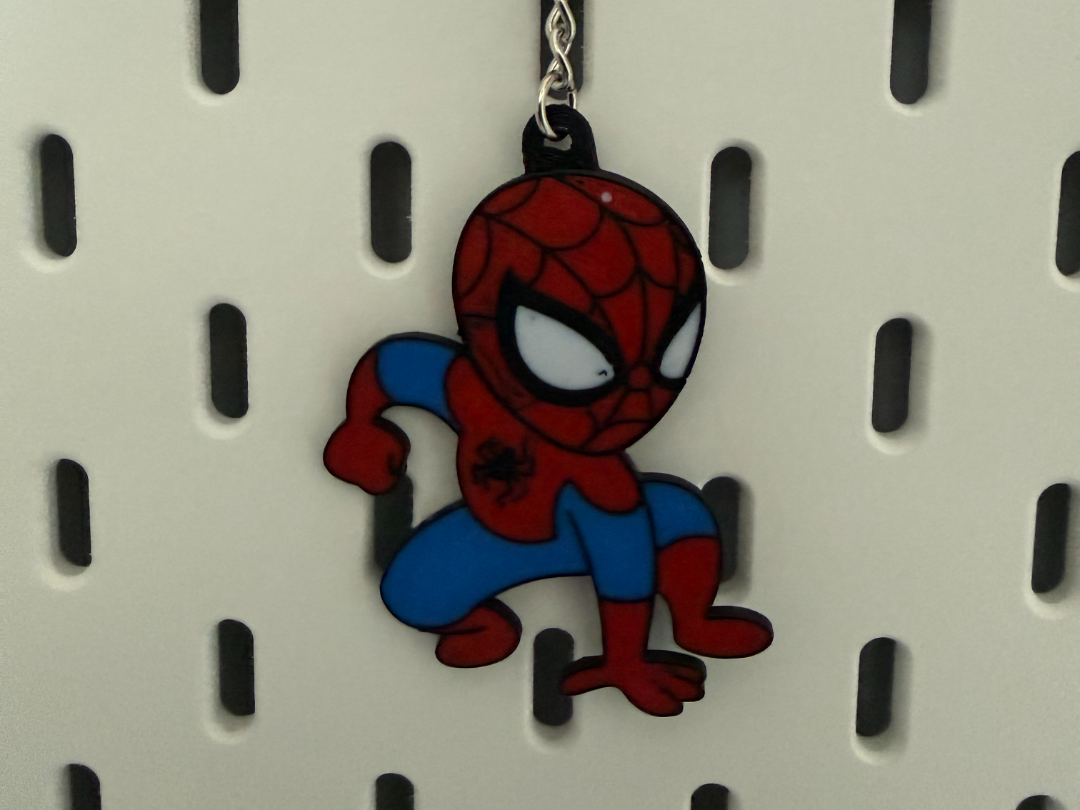 Spider-Man Multi-Variant Keychain