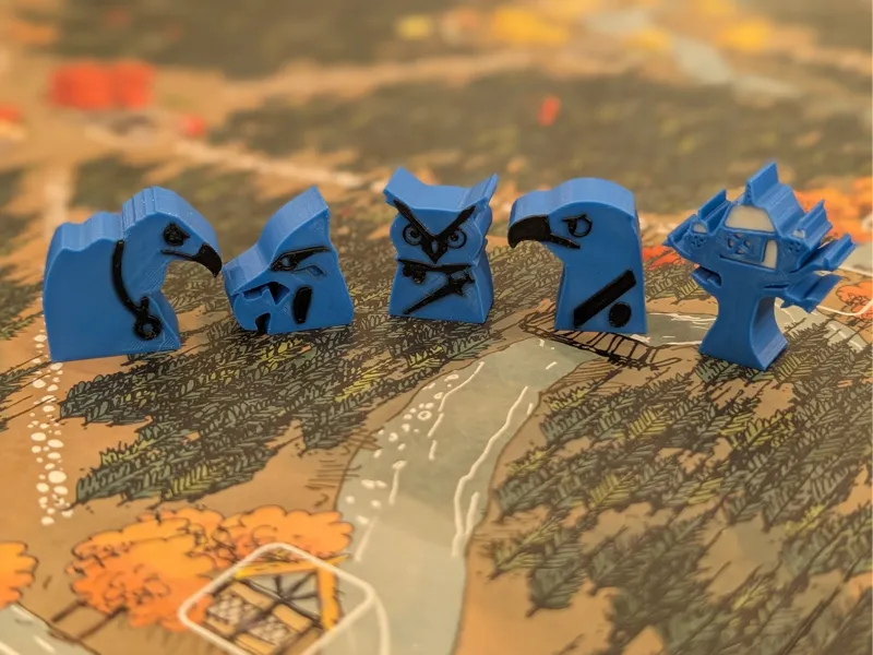 ROOT - Eyrie Dynasties - Meeples+