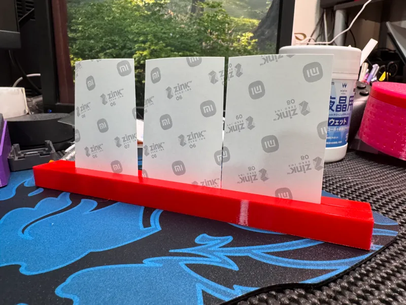 相片展示軌道 卡槽式展示座 Photo Display Rail Card Holder Stand