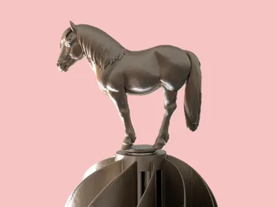 Horse Wind Spinner