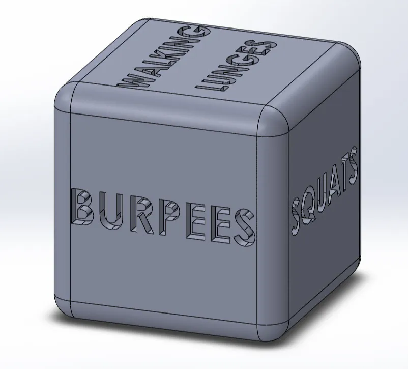 Dés pour faire des exercices