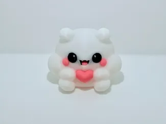 PLUFFET - The Cloud Bunny Desk Prop