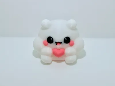 PLUFFET - The Cloud Bunny Desk Prop