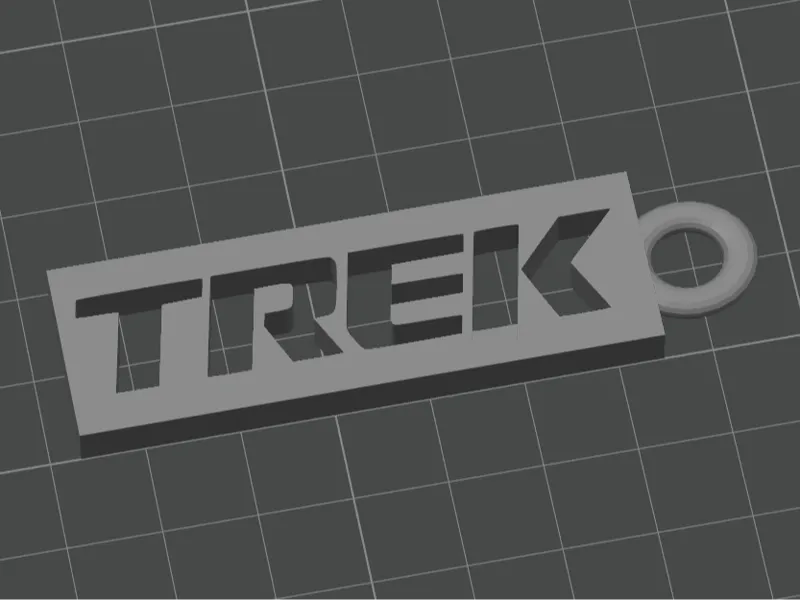 Trek keychain