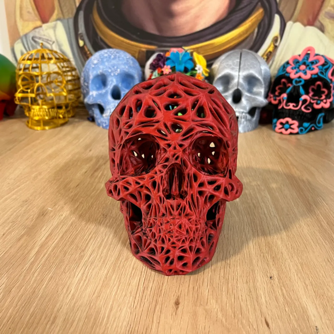 Voronoi Skull [remix] view 3
