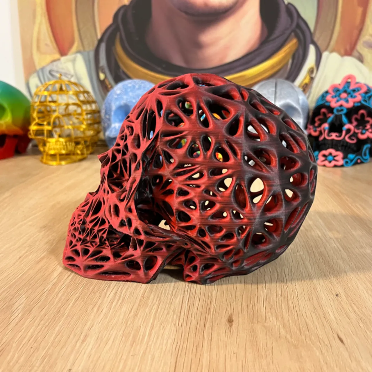 Voronoi Skull [remix] view 2