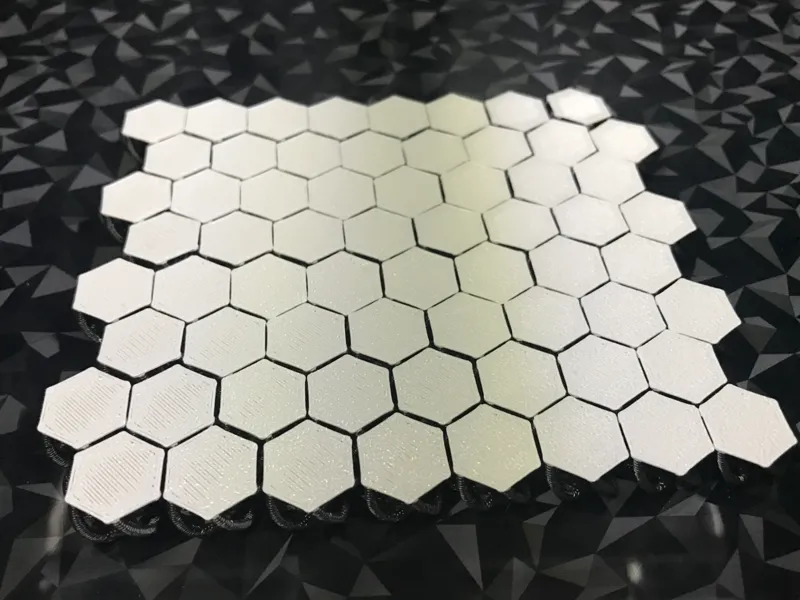 Nasa chainmail multi color print
