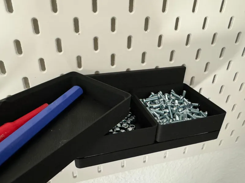 Modular Tray / Storage System for Ikea Skadis
