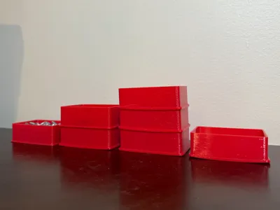 Quick Stackable Storage - For Screws, pieces, etc.