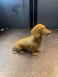 Sitting Dachshund Dog no ams 0.2mm layer, 2 walls,10% infill