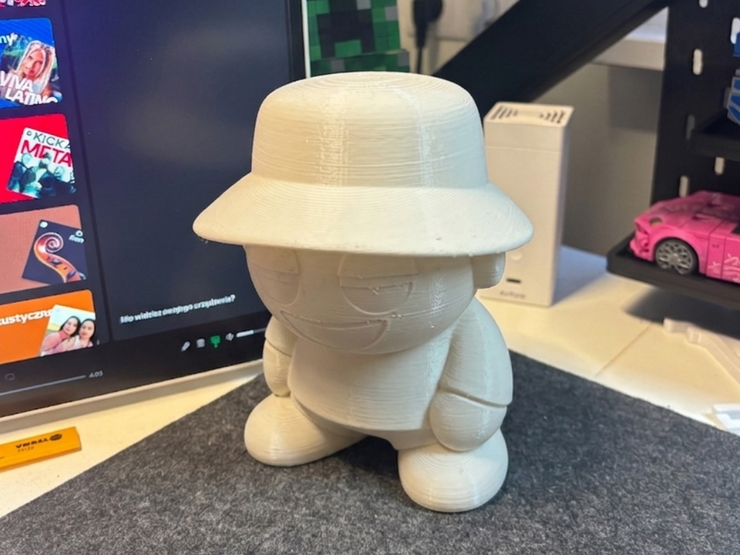 Chill Guy in Bucket Hat | Swag 3D Print