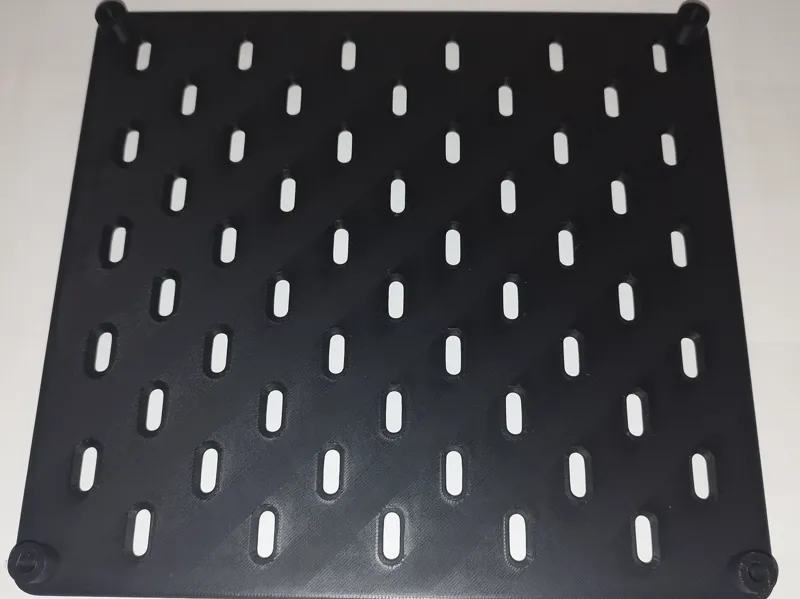 Skadis-Style Pegboard Panel - 240x220mm 