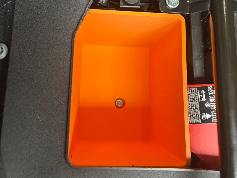 INEOS Grenadier rear under seat storage box