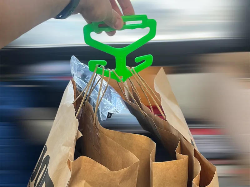 Handle Grocery Bag Holder