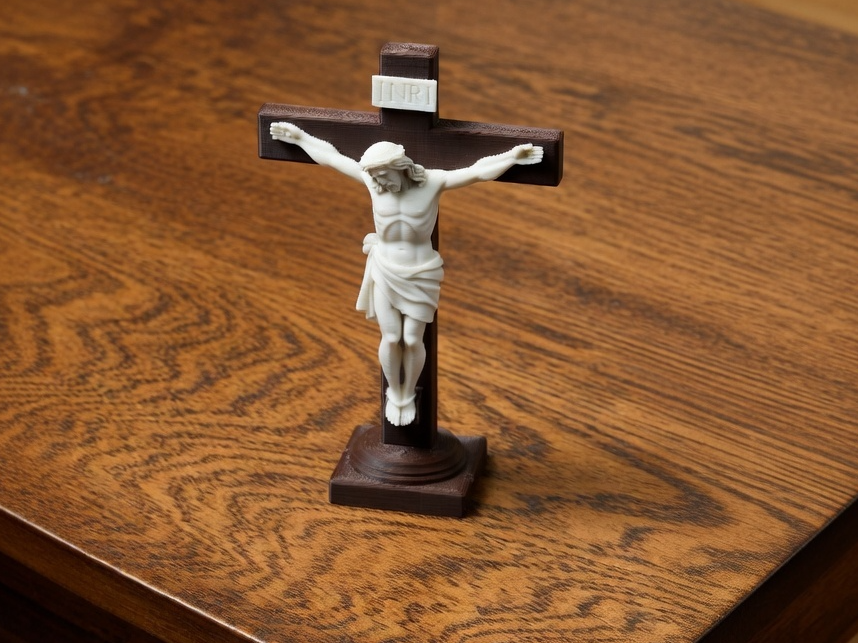 Jesus Christ Sacred Crucifix Sculpture
