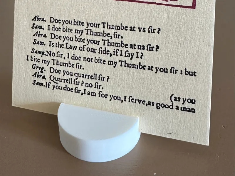 Simple Place Card Holder 