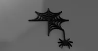 Décoration d'angle araignée pour Halloween — photo 1