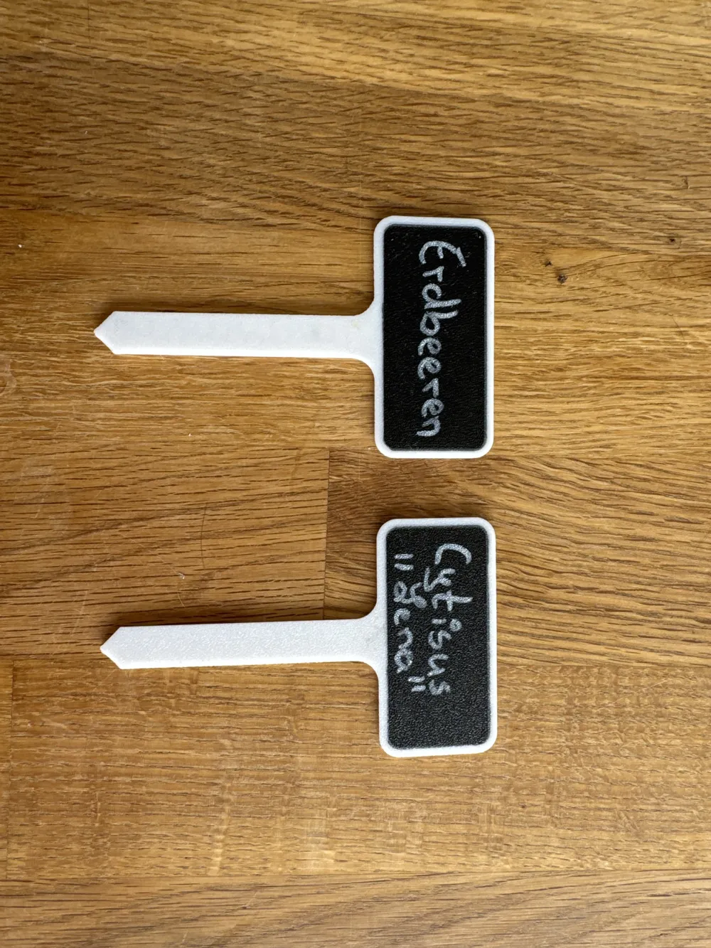 Plant Markers Garden Herbs Vegetables Sign Set - Free 3D Print Model ...