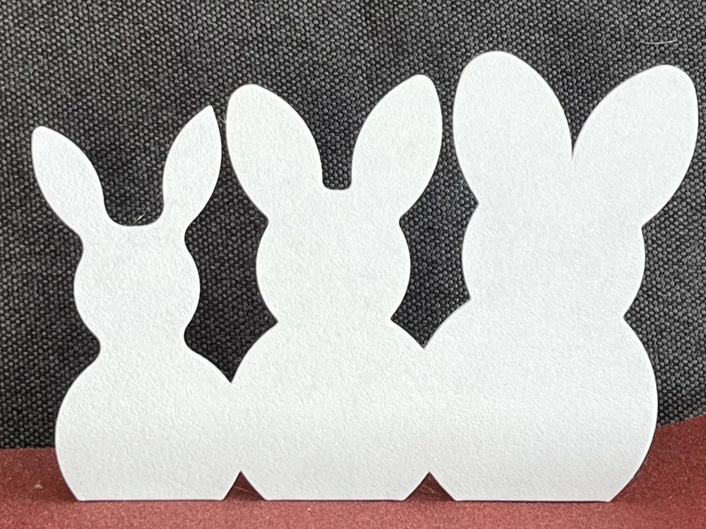 3 Easter Bunnies Rabbit Family Easter Rabbits by fobiDesign - MakerWorld