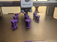 Éprouvette de test de supports arborescents (Z 0,22-0,36) — photo 1
