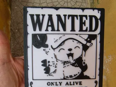Customizable One Piece Chopper Poster