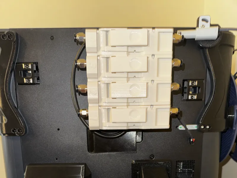 P1S BMCU 370C rear mount bracket on AMS buffer/hub