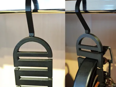 Space-Saving 360° rotatable Belt Hanger 