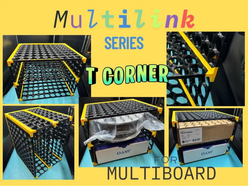 MultiLink T Corner 90° Connector MultiBoard Plates