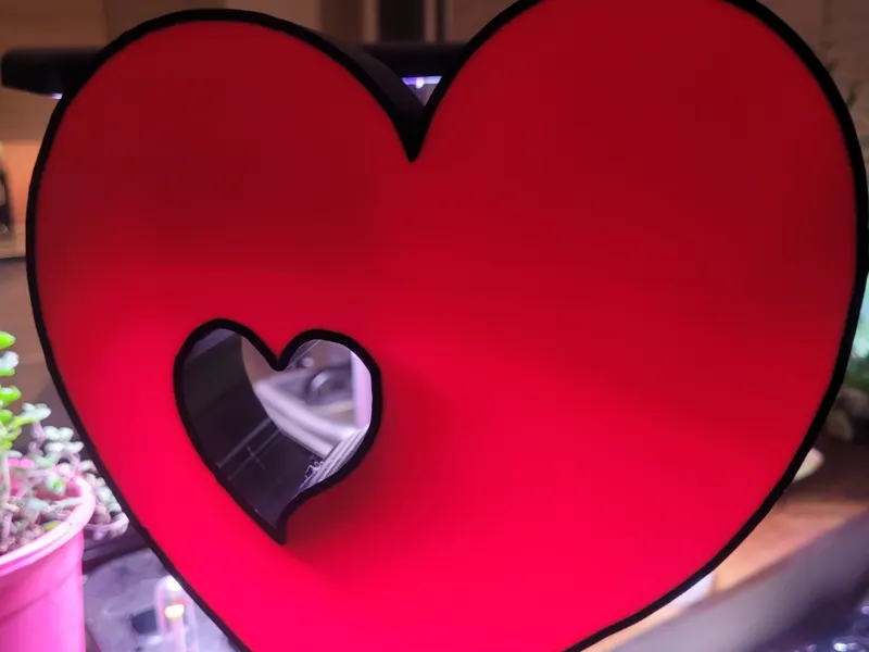 Heart lightbox